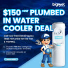 Plumbed in Water Cooler Deal